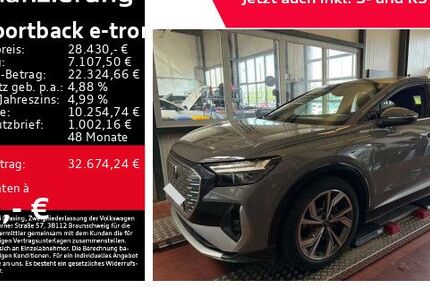 Audi Q4 e-tron 19.351 km 28.430 &euro; Binzen 79589