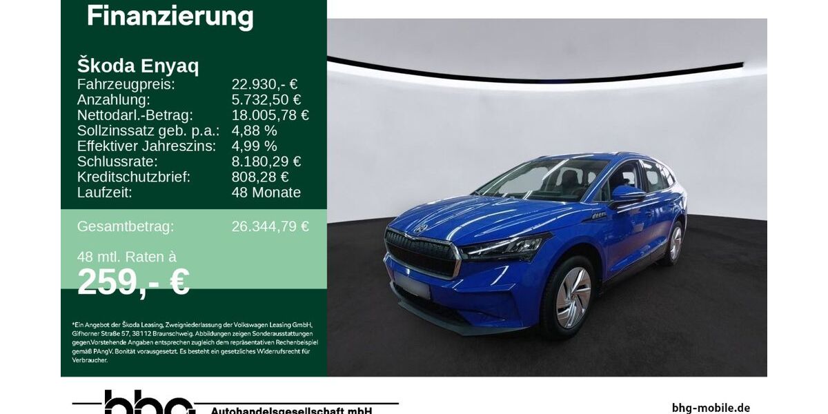 Skoda Enyaq 35.085 km 22.930 &euro; Freudenstadt 72250