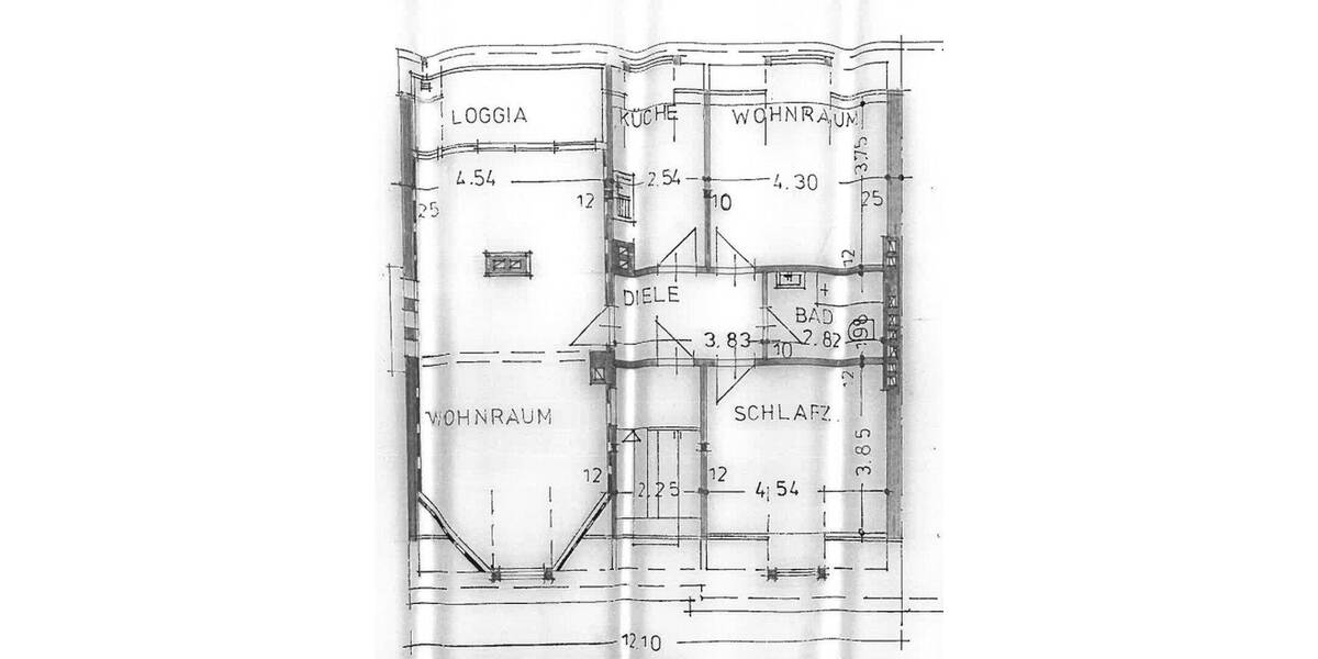 Etagenwohnung Wesel - 3 Zimmer, 90 m&sup2;, 810&euro; | Angebot:26800586