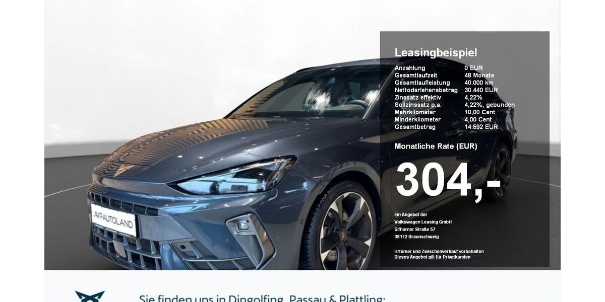 Cupra Leon 26.655 km 29.920 &euro; Passau 94036