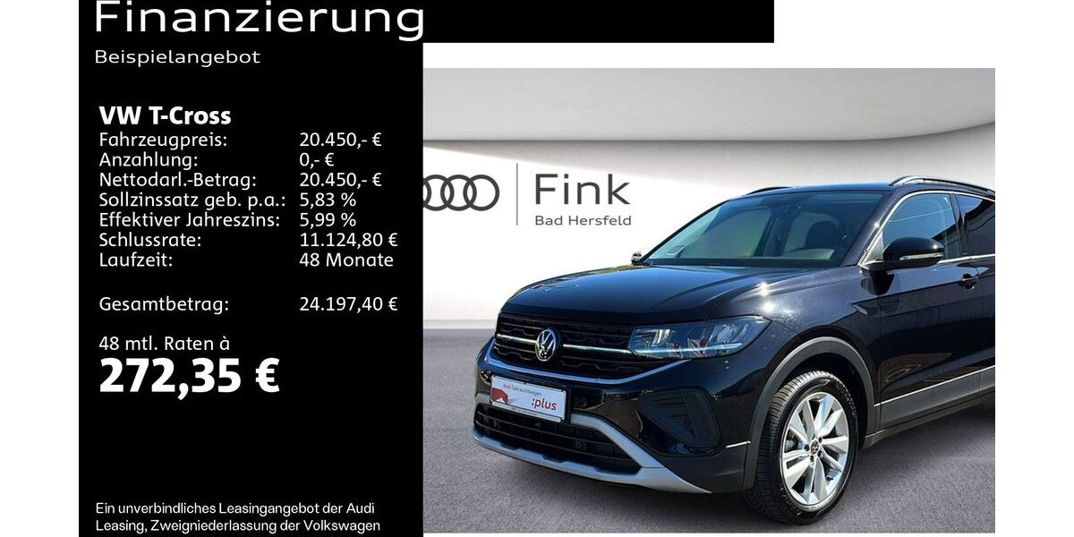 VW T-Cross 10.000 km 20.450 &euro; Bad Hersfeld 36251