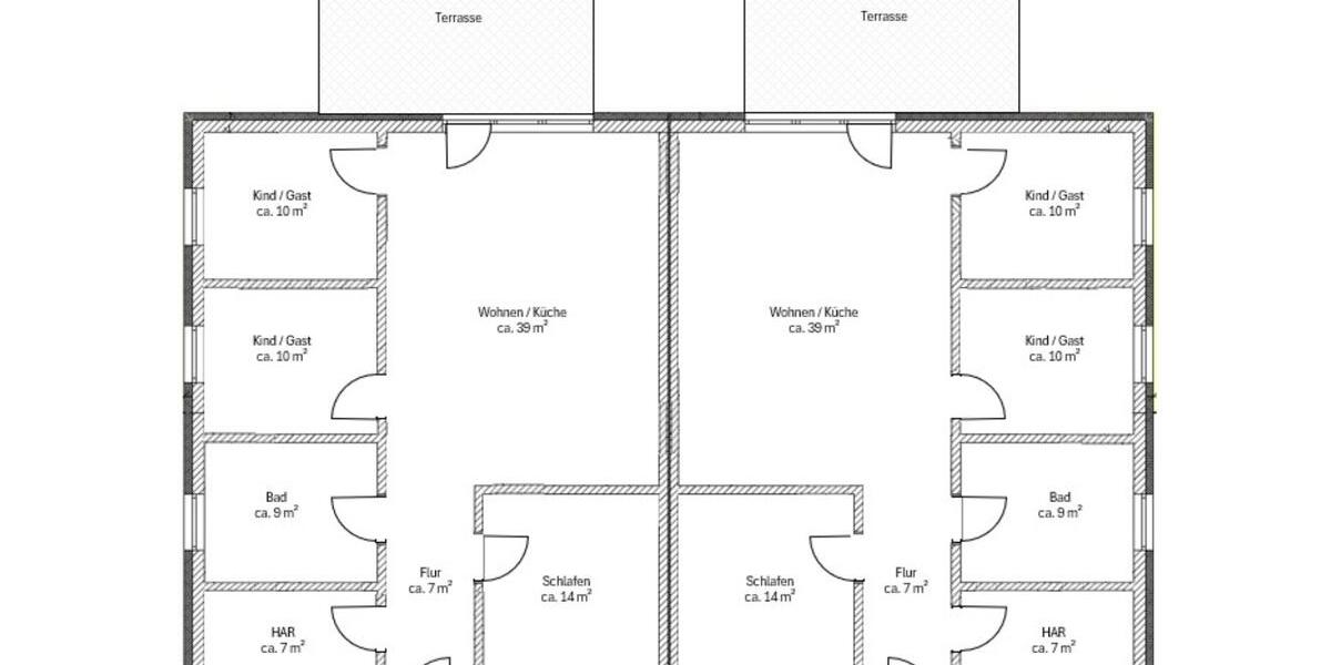 Doppelhaushälfte Ilsenburg (Harz) - 4 Zimmer, 100 m&sup2;, 1.400&euro; | Angebot:25636812