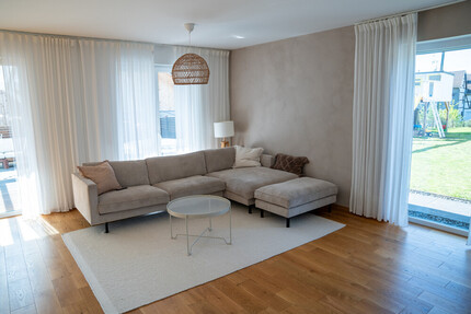 Moderne Erdgeschosswohnung mit Sauna & Garten 3 zimmer