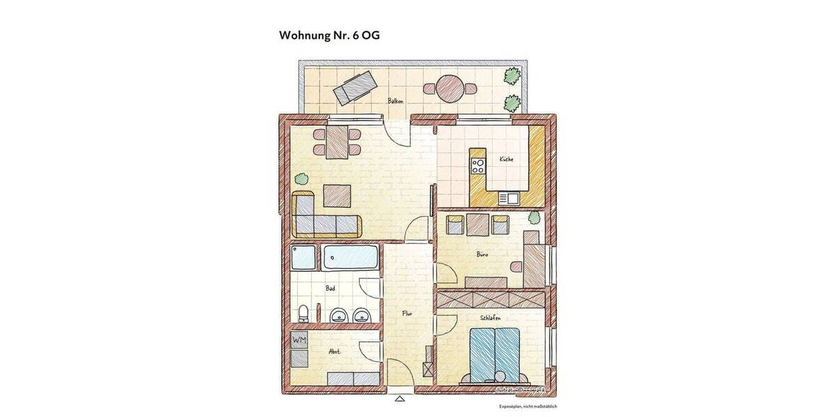 Etagenwohnung Lohne - 3 Zimmer, 86 m&sup2;, 265.000&euro; | Angebot:26902647