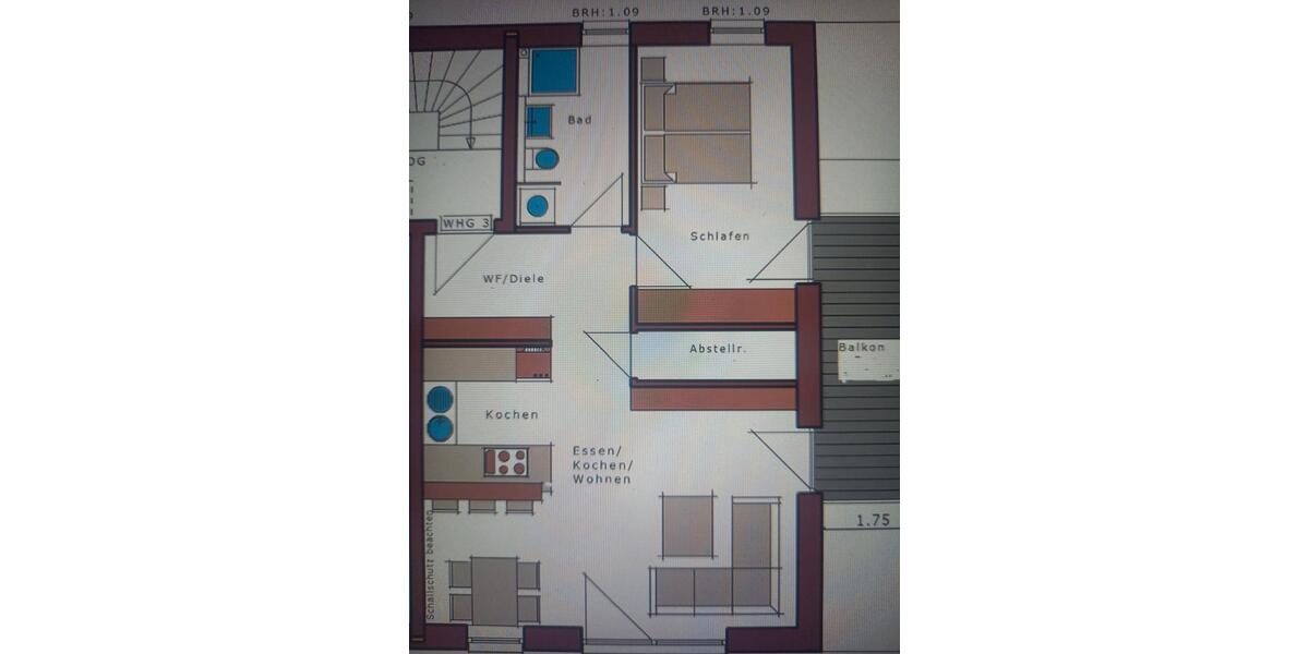 Etagenwohnung Freystadt - 2 Zimmer, 62 m&sup2;, 806&euro; | Angebot:26222523