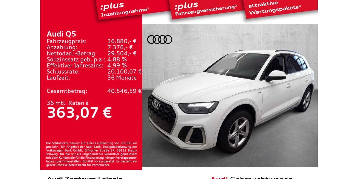 Audi Q5 60.573 km 36.880 &euro; Leipzig 04129