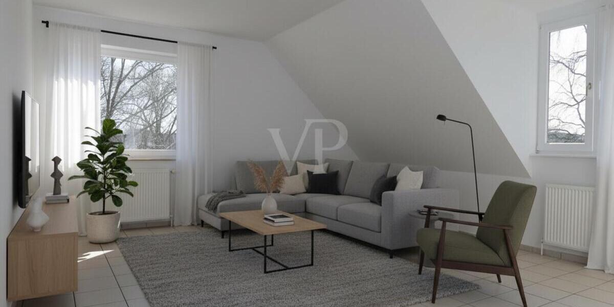 Gut geschnittene 3-Zimmer-Wohnung! – renoviert, gepflegt & sofort verfügbar - Dachgeschoßwohnung Emsbüren | Angebot:25922845