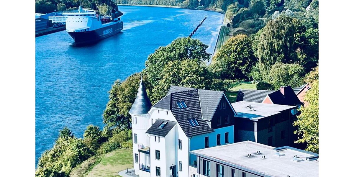 Villa Hoheneck: Luxus-Wohnung | Wasserblick | Sauna | Carport 7 zimmer