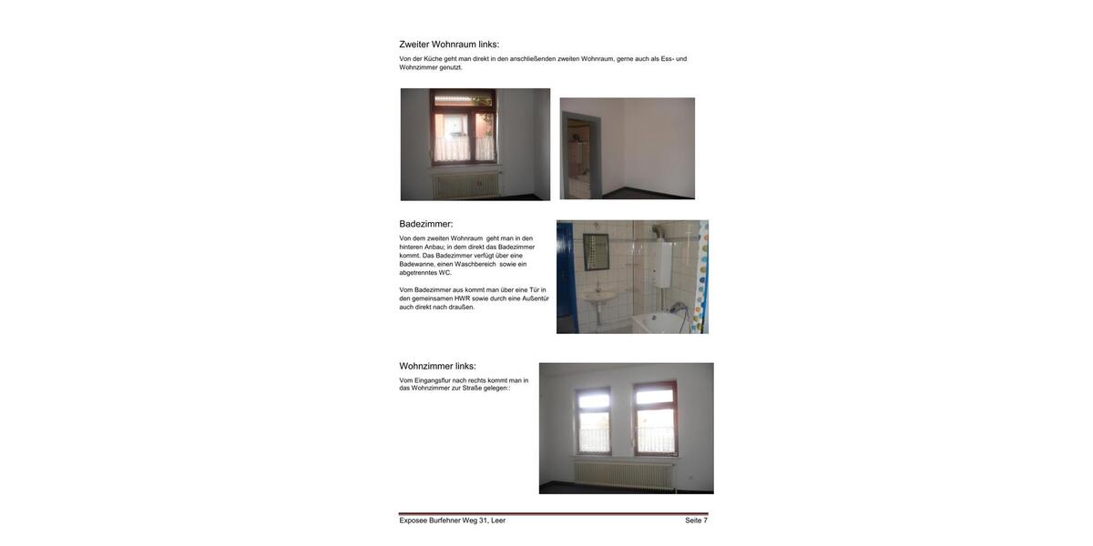 Mehrfamilienhaus, Wohnhaus Leer (Ostfriesland) - 8 Zimmer, 160 m&sup2;, 299.000&euro; | Angebot:26227422