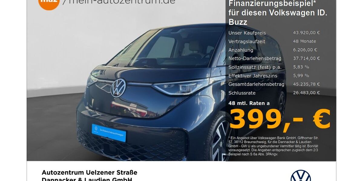 VW ID. Buzz 40.647 km 43.920 &euro; Lüneburg 21335