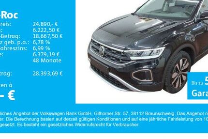VW T-Roc 5.600 km 24.890 &euro; Gersthofen 86368