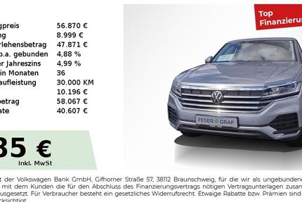 VW Touareg 18.660 km 51.990 &euro; Fürth 90763
