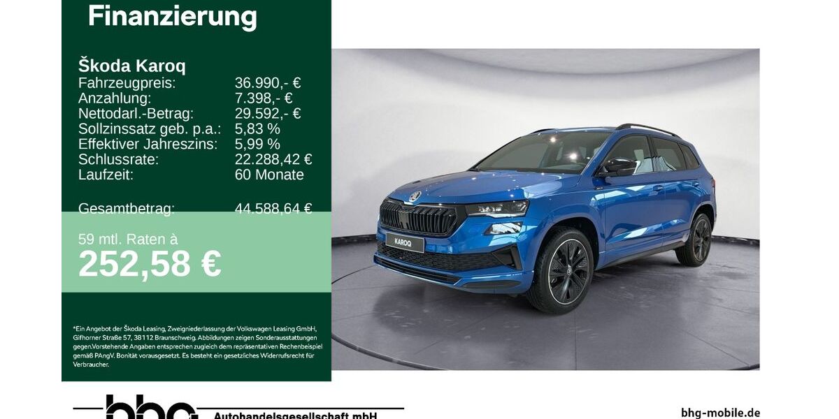 Skoda Karoq 3.000 km 36.990 &euro; Rottweil 78628