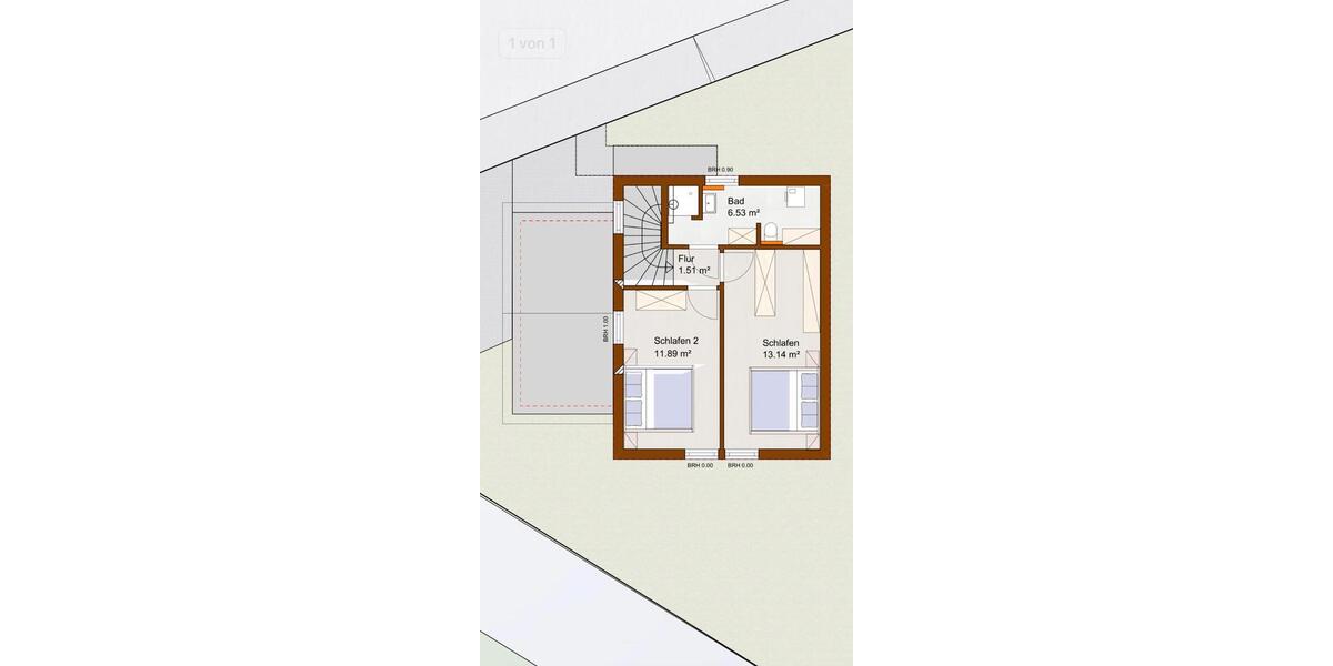 Etagenwohnung Hoßkirch - 3 Zimmer, 80 m&sup2;, 1.200&euro; | Angebot:26404878