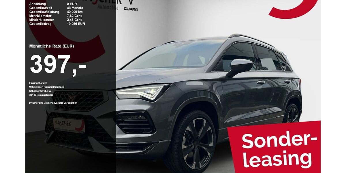 Cupra Ateca 9.700 km 38.980 € Wackersdorf 92442