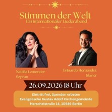 Stimmer der Welt - Spendenbasis 26.09.2026 Ev. Gustav-Adolf-Kirchengemeinde