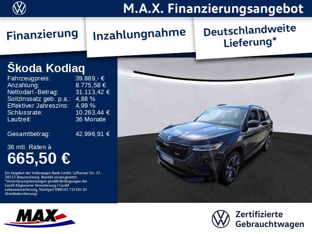 Skoda Kodiaq 43.500 km 39.889 € Offenbach am Main 63071