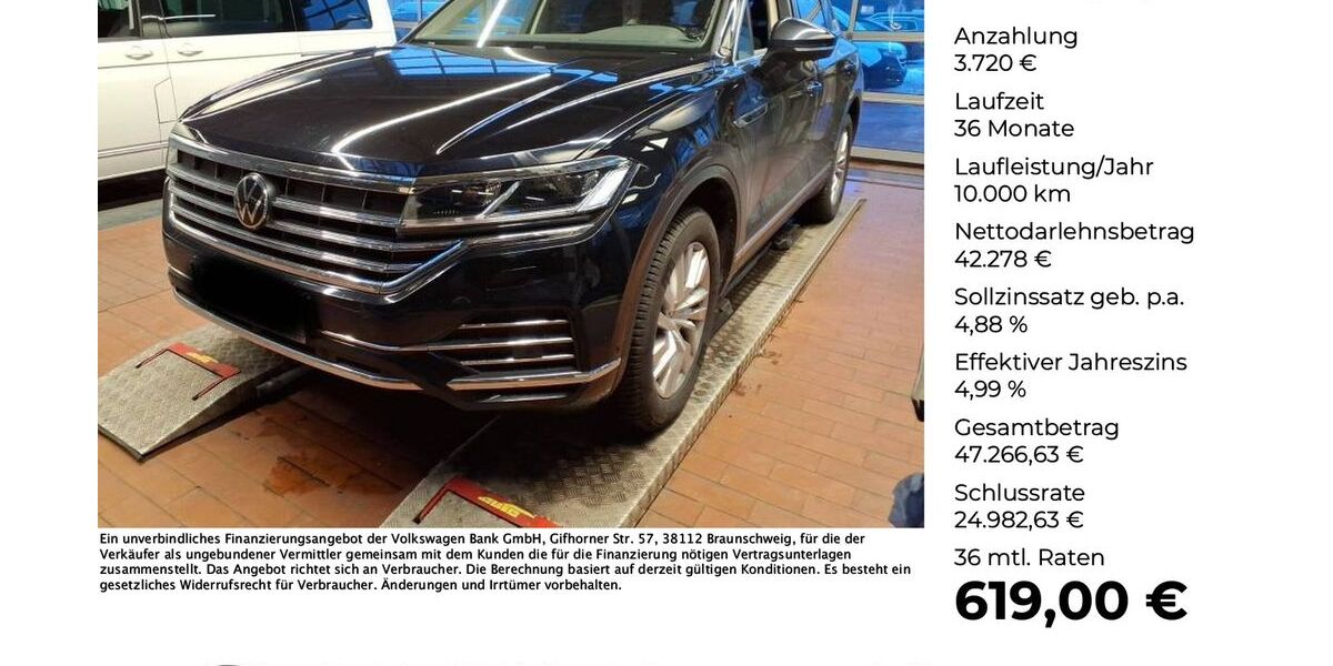 VW Touareg 65.454 km 45.445 &euro; Osnabrück 49078