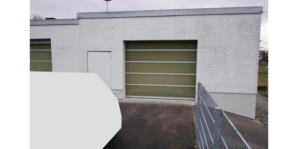 Halle zu vermieten - ca. 120qm, teilbar mit Vorhof zimmer