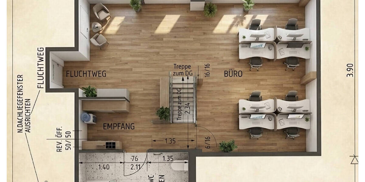 Gewerbeobjekt Olching - 5 Zimmer, 170 m&sup2;, 395.000&euro; | Angebot:26275145