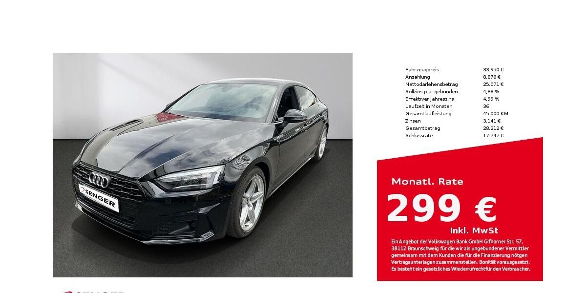 Audi A5 30.750 km 33.950 &euro; Lübeck 23556