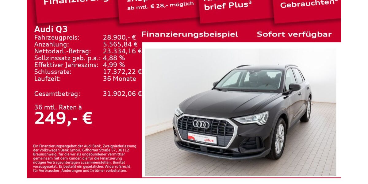 Audi Q3 68.520 km 28.900 &euro; Berlin 12489