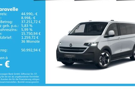 VW T7 Caravelle 1.001 km 44.990 &euro; Ulm 89079