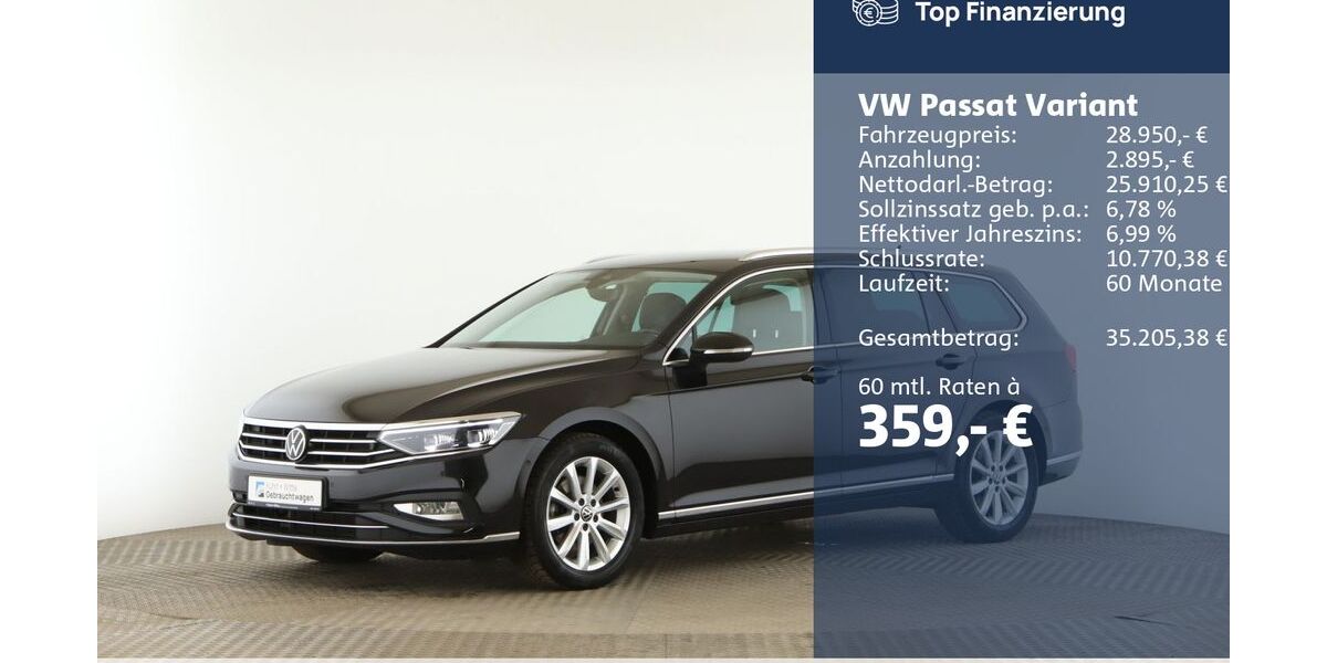 VW Passat Variant 33.217 km 27.950 &euro; Jesteburg 21266