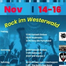 Rock im Westerwald - Freitag Ticket 14.11.2025 Festzelt Norken