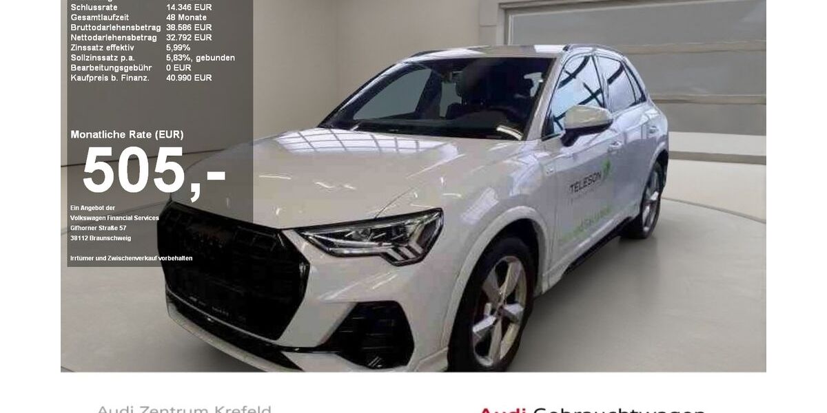 Audi Q3 56.650 km 39.629 &euro; Krefeld 47805