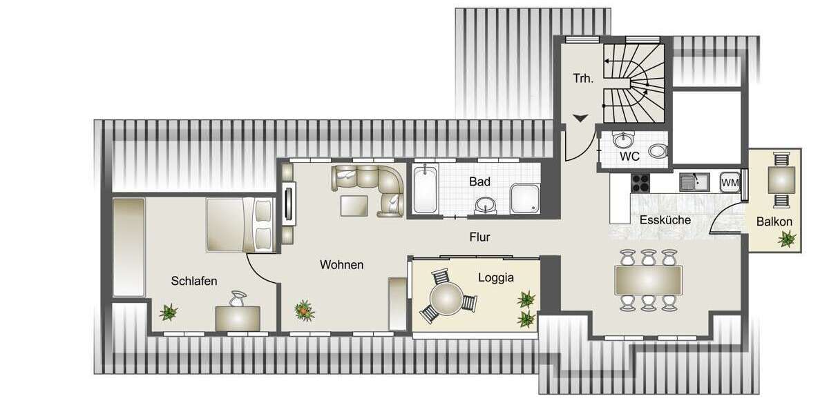 Wohnung zum Kaufen in Pfedelbach Untersteinbach 249.000 € 78 m² 3 zimmer