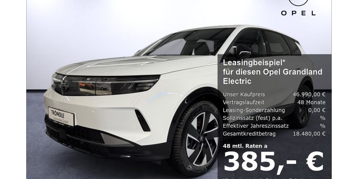 Opel Grandland (X) 4.900 km 46.990 &euro; Lörrach 79541