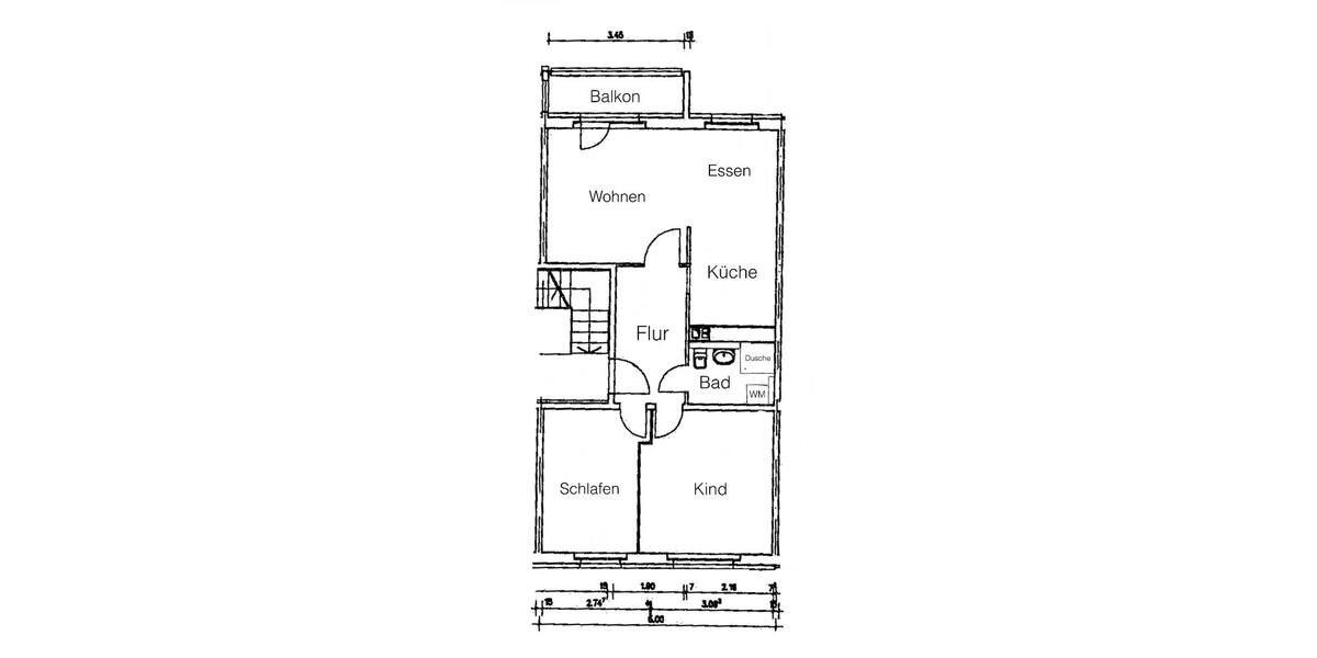 Moderne 3-Zimmer-Wohnung im Grünen – stadtnah & ruhig 3 zimmer