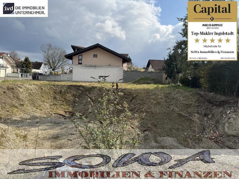 Baugrundstück für Mehrfamilienhaus mit genehmigten Bauplan in Ingolstadt - Südwest - Ein Objekt von SOWA Immobilien & Finanzen Ihrem Immobilienprofi vor Ort
