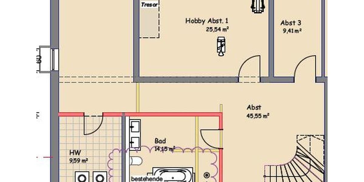 Terrassenwohnung Salem - 5 Zimmer, 160 m&sup2;, 1.950&euro; | Angebot:26133399