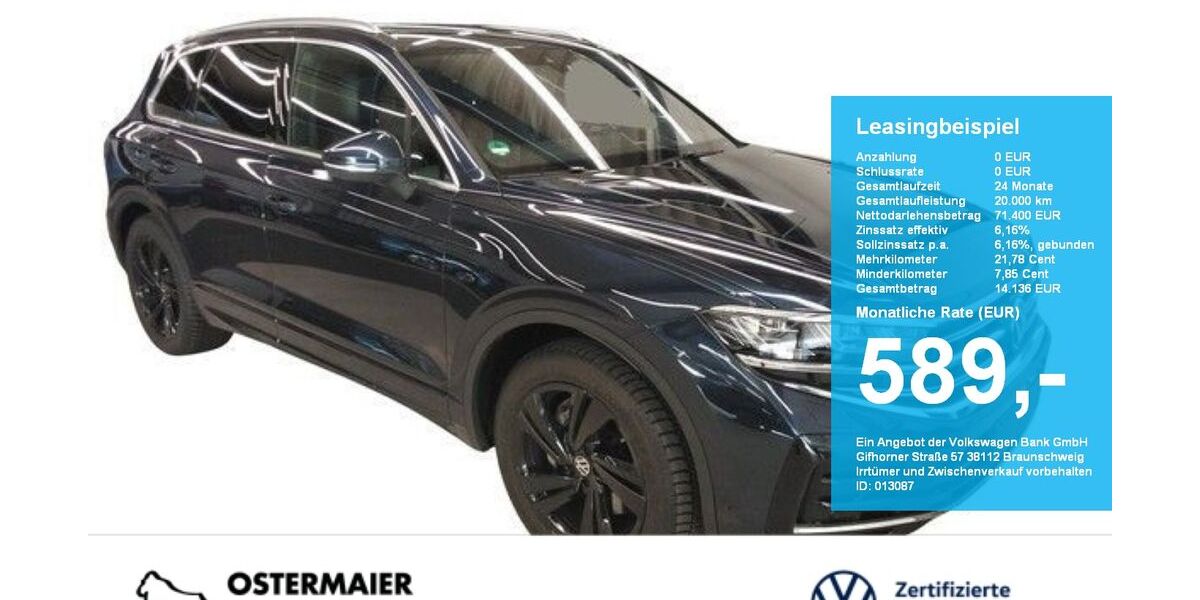 VW Touareg 17.280 km 72.800 &euro; Vilsbiburg 84137