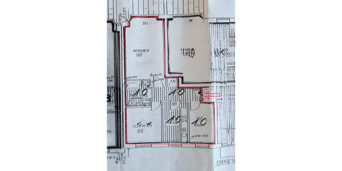 Erdgeschoßwohnung Schenefeld - 3 Zimmer, 67 m&sup2;, 178.000&euro; | Angebot:27157518