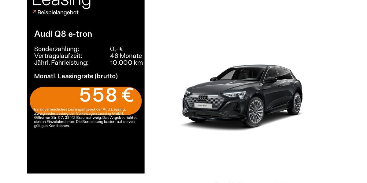 Audi Q8 e-tron 30.849 km 43.880 &euro; Schweinfurt 97424