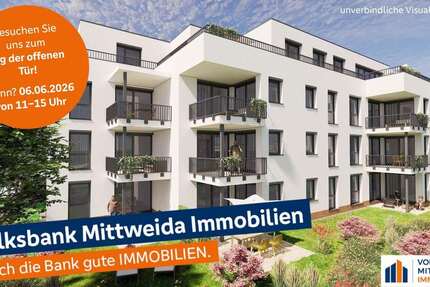 Erstbezug! Moderne 3-Zimmer Wohnung mit Garagenstellplatz - Wohnung Hartmannsdorf | Angebot:26556994