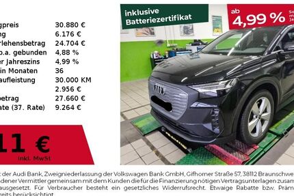 Audi Q4 e-tron 49.250 km 30.880 &euro; Nürnberg 90441