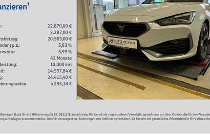 Cupra Leon 61.499 km 22.870 &euro; Ochsenfurt 97199
