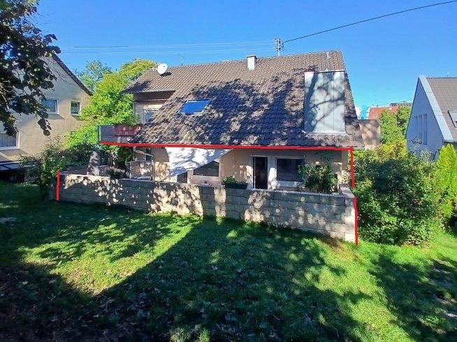 Außergewöhnliches Wohnambiente! Terrassenwohnung in Dreifamilienhaus mit Doppelgarage! 4 zimmer