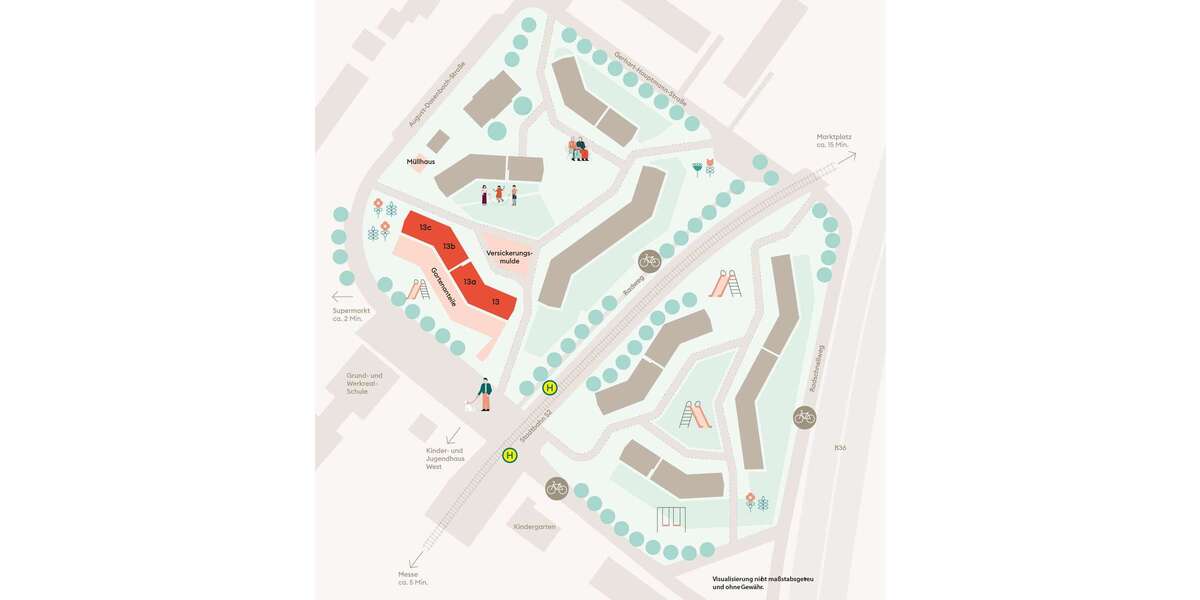 Etagenwohnung Karlsruhe Daxlanden - 4 Zimmer, 93 m&sup2;, 1.322&euro; | Angebot:25972169