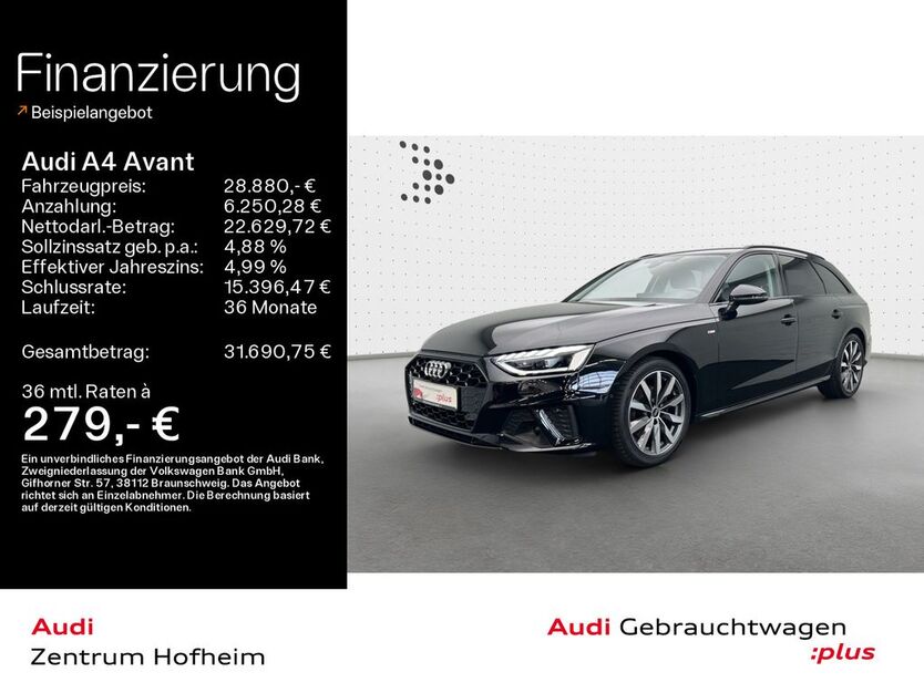 Audi A4 61.571 km 27.999 € Hofheim 65719