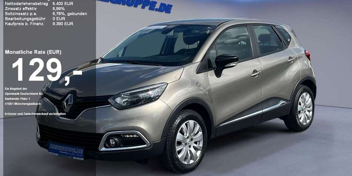 Renault Captur 94.966 km 9.390 &euro; Stollberg 09366