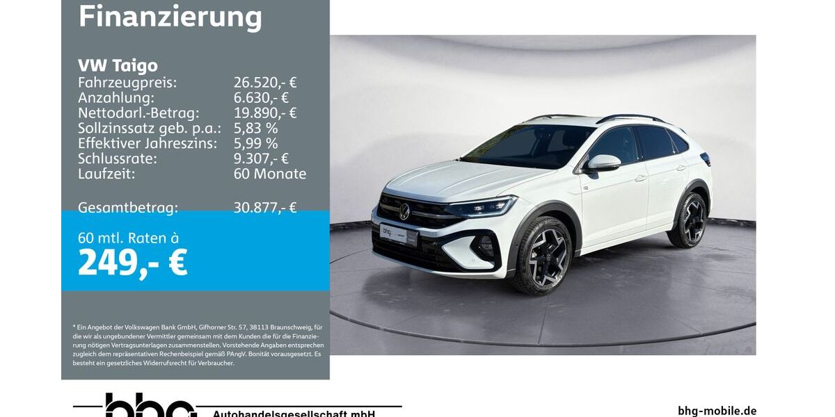VW Taigo 8.933 km 26.520 &euro; Balingen 72336