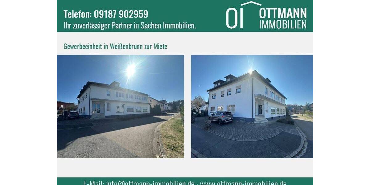 Gewerbeobjekt Leinburg Weißenbrunn - 6 Zimmer, 295 m&sup2;, 1.100&euro; | Angebot:23958257