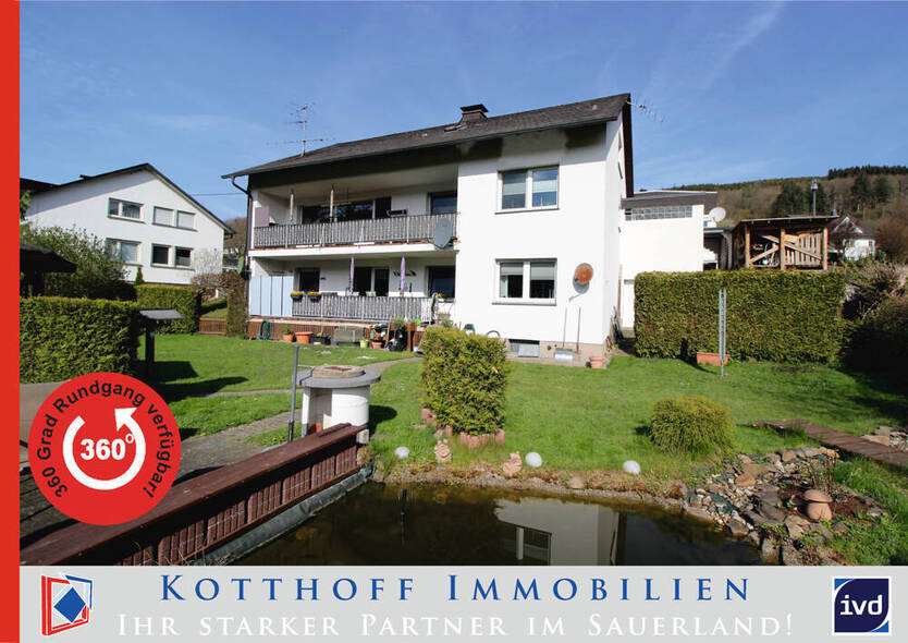 Attraktives Zweifamilienhaus - langjährig vermietet - in toller Wohnlage von Altenhundem!