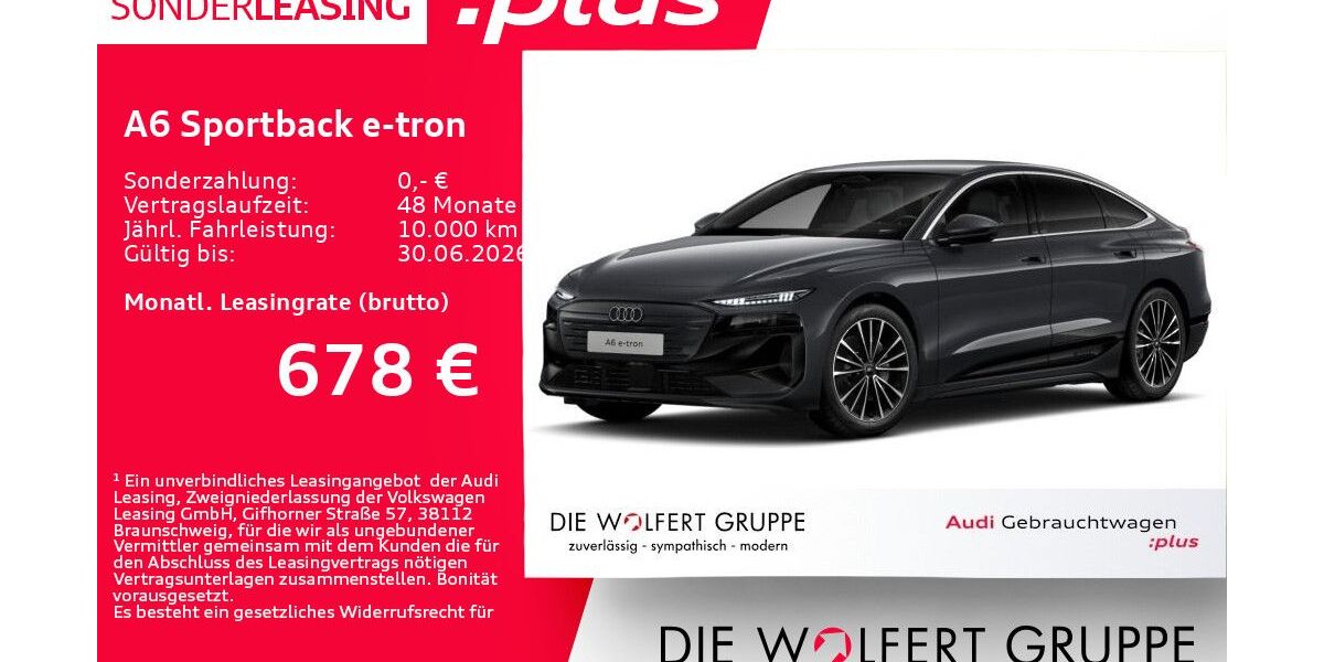 Audi A6 e-tron 5.423 km 70.810 &euro; Großwallstadt 63868