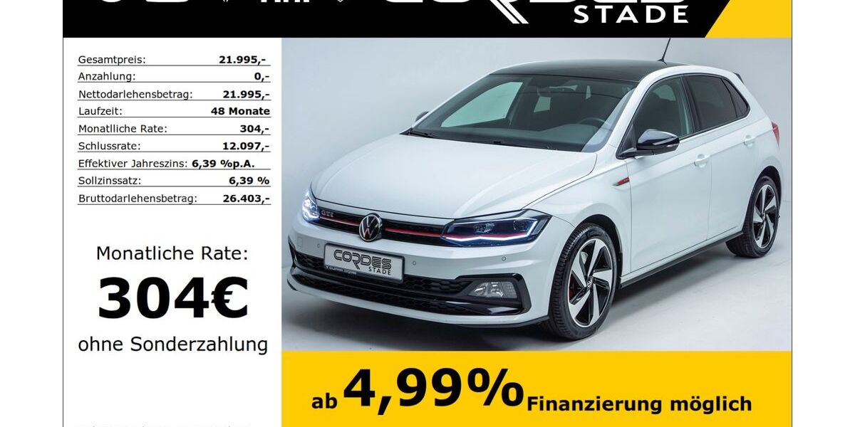 VW Polo 50.000 km 21.995 &euro; Stade 21680